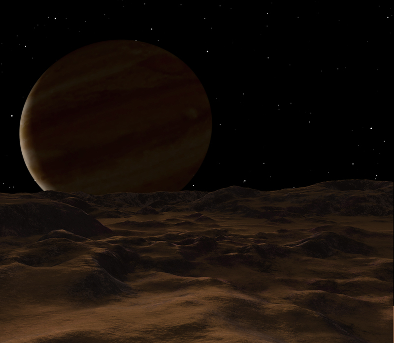Illustration for article titled Experience one (spectacular) day in orbit around Jupiter